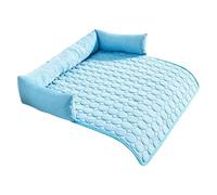 Veasbuu Dog Cooling Pad, Sofa Mat Blanket, 35.43x35.43 inches Breathable Sleeping Mattress, Lightweight Pet Bed, Hot Weather Vital for Outdoor, Beach, Picnic, Camping, Park Use