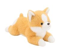 Veasbuu Dog Stuffed Animal Toy, Stuffed Planking Animal, Puppy Plush Pillow Toy, Soft Dog Plush Toy, Comfortable Dog Plush, Squat Plush Puppy, Dog Stuffed Pillow Toy, Puppy Plush Pillow