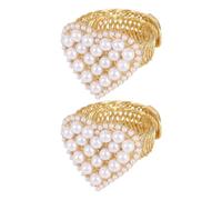 Veasbuu Drapery Tie Backs Flexible Heart Vintage Decorative