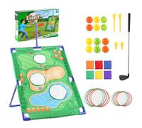 Veasbuu Golf Simulators, Chip Game, Sticky Target, Practice Toy, Portable Setup for Backyard Garden Patio Yard Home Party Outdoor Workplace Entertainment Play Easy to Use Green