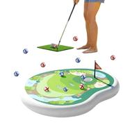 Veasbuu Inflatable Golf Game - Floating Pool Game, with Chipping Practice, Water Play, Backyard Activity, Sports Toy for Children Family Skill Improvement and Target Accuracy Training at Home