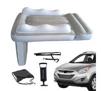Veasbuu Inflatable Kids Travel Bed, Children Blow Up Mattress, 31.5x23.6x19.7inches Airplane Seat Extender, High Side Safety Design, Lightweight Portable for Air Travels, Road Trips