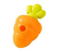 Veasbuu Jouet à mâcher pour chien, distributeur de traitement, jouet interactif, alimentation lente efficacement, design en forme de carrot pour le thé, la pêche, la graisse, l'entraînement