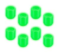 Veasbuu Lot de 8 bouchons de valve de pneu phosphorescents de 0,76 cm - Accessoires de voiture - Bouchons de valve phosphorescents - Pour voitures, SUV, camions, motos, cyclomoteurs, vélos