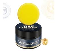 Veasbuu Lustrant Pneus Voiture - Rénovateur protecteur à action rapide avec éponge | Noire Pour Pneus Auto,Pour SUV Camping-Car Auto Camion Renouvellement Rénovation Restauration Noir Profond Brillant