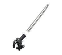 Veasbuu Motorcycle Flag 1.3-Meter Stainless Steel Adjustable Telescopic | Mountain Bikes Flag Holder for Outdoor Outside Road Mountain Bikes Bicycle Tour Travel Luggage