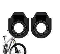 Veasbuu Protection de manivelle de vélo - Bottes élastiques Anti-Collision pour manivelle de vélo avec Fonction de Protection, Parfait pour VTT, vélo de Route et, vélo de Plein air, randonnée