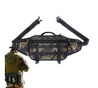 Veasbuu Sac banane imperméable pour hameçons et appâts | pour l'extérieur, pour téléphone portable, bobines, leurres, randonnée, cyclisme et activités de plein air, vert, Consulte la descripción, Voir