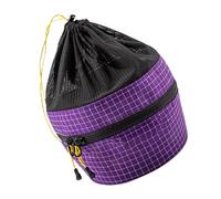 Veasbuu Sac de cuisine de camping, étanche, 19,5 x 14,5 x 11 cm, pochette de transport portable avec compartiments, organiseur de couverts pour assiettes, plats, pots, bols d'extérieur, violet, Refer