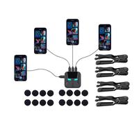 Veasbuu Screen Tappers, Automatic Phone Clicker Tap Device, 3.03x2.91x0.55 inches Simulated Finger Auto Screen Tapper for Mobile Games, Livestream Interactions, Shopping Apps and USB Powered