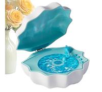 Veasbuu Shell Speaker, Shower Speaker with Light, Mood Light Speaker, Waterproof Shower Speaker, Ambient Light Speaker, Music Player, Night Light with Music,