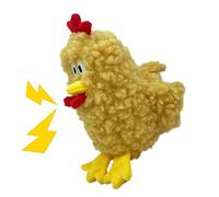 Veasbuu Squeaky Dog Toys, Tough Crinkle Chew Toys, Washable Cartoon Duck Sheep Bunny Shape Plush Animal, Sturdy Interactive Pet Supplies for All Breed Playtime, 5.51x3.94x3.54 inches