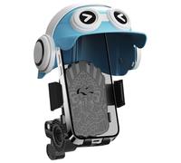 Veasbuu Support de téléphone portable pour vélo, support de téléphone avec fixation pour casque, accessoire électronique grand public pour navigation GPS, appels vidéo, visionnage de divertissement et