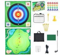 Veasbuu Tapis D'Entraînement pour Golf,Équipement d'exercice Sportif | de Frappe Portable en Gazon Synthétique - pour Débutants Intérieur Extérieur Cour Maison Arrière-Cour Practice Bureau