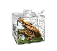 Veasbuu Terrarium araignée | Verre acrylique pour élevage Terrarium | Pour une utilisation à la maison, à l'intérieur et aussi dans le salon : escargots, lézards, mantes religieuses