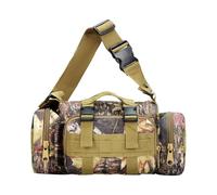 Veasbuu Treestand Sac banane imperméable à motif camouflage | Rangement multi-poches pour matériel de chasse, accessoires et sac étanche Treestand avec plusieurs poches, multicolore, dead leaves,