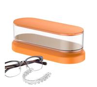 Veasbuu Ultrasonore de nettoyage de bague, machine à ultrasons de nettoyage de bijoux - Nettoyeur de bague électrique | Boîte de lavage de vibration portable professionnelle pour verres, montres,