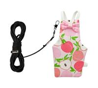 Veasbuu Vêtements volants pour oiseaux - Respirant et lavable - Corde d'entraînement pour oiseaux - Pour inséparables, aras, perruches, conures, calopsittes et pinsons