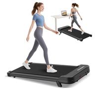 Veathzet Tapis de Course Électrique Inclinable 5%, 8KM/H Walking Pad, Tapis Roulant Silencieux, 2,5 HP, Amorti Confortable, Charge 330LBS, avec télécommande et écran LED Maison et Le Bureau