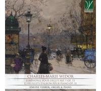 Simone Vebber – Widor : Orgue et piano – CD