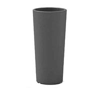 VECA Grand pot rond « Cloud » - Pots de fleurs et jardinières de qualité supérieure - Blanc - 65 cm de haut x 30 cm de diamètre