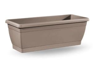 VECA Roxanne Jardinière avec plateau 50x20x18 cm anthracite