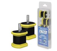 VECAMCO Kit 4 pièces Talon 40 x 40 mm pour climatiseurs jusqu'à 200 kg