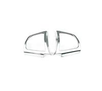 VECES Style de Voiture Boutons de Volant décoration Cadre Garniture de Couverture for BMW 5 7 série F10 F18 F01 Chrome intérieur Accessoires de Voiture décalcomanies Couvre Volant (Color : B)