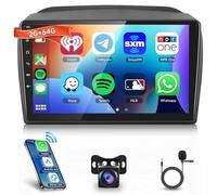 VECHTEL 2G+64G Autoradio pour Fiat Doblo 2010-2015/Opel Combo 2011-2018 avec CarPlay Android Auto sans Fil, Écran Tactile 9 Pouces Autoradio Android 13, GPS WiFi Bluetooth Mirror Link Caméra