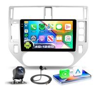 VECHTEL 4G+128G Autoradio Android 15 pour Ford Kuga Escape 2008-2012, 9'' in-Cell HD Écran Tactile avec Carplay Android Auto sans Fil, Radio Auto avec GPS Wi-FI USB Bluetooth FM RDS Caméra de Recul