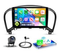 VECHTEL 4G+128G Autoradio Android 15 pour Nissan Juke J15 2010-2019/YF15 Infiniti ESQ 2011-2017, 9'' in-Cell HD Écran Tactile avec Carplay Android Auto sans Fil GPS Wi-FI USB Bluetooth FM RDS Caméra