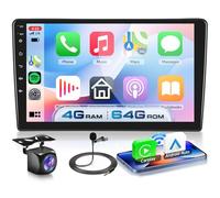 VECHTEL 4G+64G Autoradio Android 15 pour Opel Zafira/Antara/Astra 2006-2010, 9 Pouces HD Écran Tactile avec Carplay Android Auto sans Fil GPS Wi-FI USB Bluetooth 5.0 FM RDS Radio Caméra de Recul