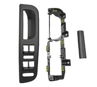 Veciado 3 PièCes Couleur Noire pour Golf 4 PoignéE de Porte IntéRieure Interrupteur de Levage Support Capuchons de Base 1J1 8671793B1 867 171 E 3B0867175