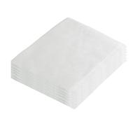 Veciado Lot de 200 feuilles de papier filtrant jetable pour collecteur de poussière d'ongles Blanc