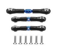 Veciado Lot de 3 barres de direction pour TT-02 TT-02T TT02 TT02T 1/10 RC - Accessoires de voiture - Bleu