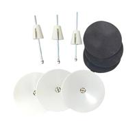 Veciado - Lot de 3 disques de rangement pour porte- pour machines à coudre industrielles