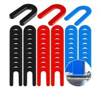 Veciado Lot de 60 rondelles de nivellement pour installation de ponts élévateurs de voiture, rondelles de pont élévateur à 2 colonnes et 4 colonnes pour en de réparation automobile