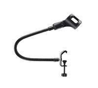 Veciado Support de Microphone Flexible Col de Cygne Bureau Pince Support Microphone Bras éQuipement D'Enregistrement pour RéUnion ConféRence Podcast