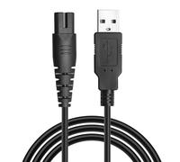 VecKoptuo Chargeur USB de rechange pour hydropulseur, câble de charge portable pour hydropulseur bucco-dentaire, câble d'alimentation USB de 1,2 m pour hydropulseur Pecham/Coslus