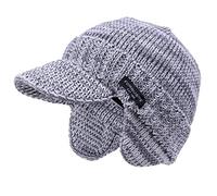 VECRY Bonnet Enfants d'hiver Chapeaux Garçons Filles Infant Toddler Tricoté Crâne (01k-Pâle)