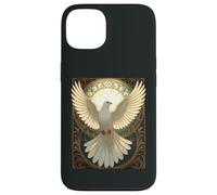 Vecteur Art Nouveau Vintage Colombe Angélique Coque pour iPhone 13