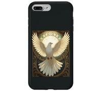Vecteur Art Nouveau Vintage Colombe Angélique Coque pour iPhone 7 Plus/8 Plus