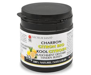 Vecteur Santé® CHARBON CITRON BIO Blanchiment dentaire Dentifrice(S) 30 g