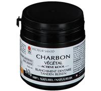 Vecteur Santé® Charbon végétale Blanchiment dentaire Poudre 30 g