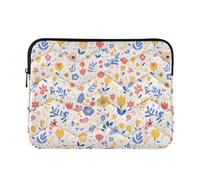 Vector Illustration Ukrainienne Folk Motif Voyage Ordinateur Portable Manches Sac Portable Tablette Porte-documents Sac de Transport 13 Pouces 14 Pouces Voyage Travail