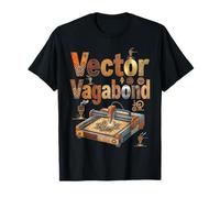 Vector Vagabond Laser Gravure Makers Graphic Design T-Shirt