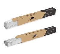 VECTOR WELDING Baguettes TIG de Soudure Acier Inoxydable ER308L Ø 1,6+2,4mm | 1 kg chacune, Longueur 500 mm, Électrodes et baguettes de rechargement pour le soudage TIG