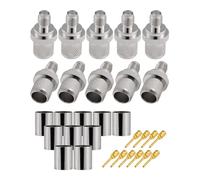 Vecys 10 PCS SMA Connecteurs SMA Femelle Connecteur à Sertir pour RG8 VLMR400 RG213 Câble Coaxial RF