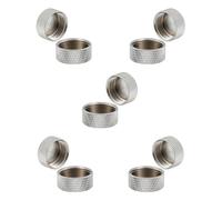Vecys 10 PCS UHF Female Dust Cap Capuchon Anti-poussière Imperméable Protection du Couvercle Protecteur pour Connecteur N Femelle Connecteur UHF Femelle SO239