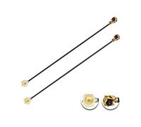 Vecys 2 Pièces U.F.L1 Mâle vers U.F.L1 Femelle Câble de Rallonge 10" /25CM 1.13mm à Faible Perte Câble D'extension